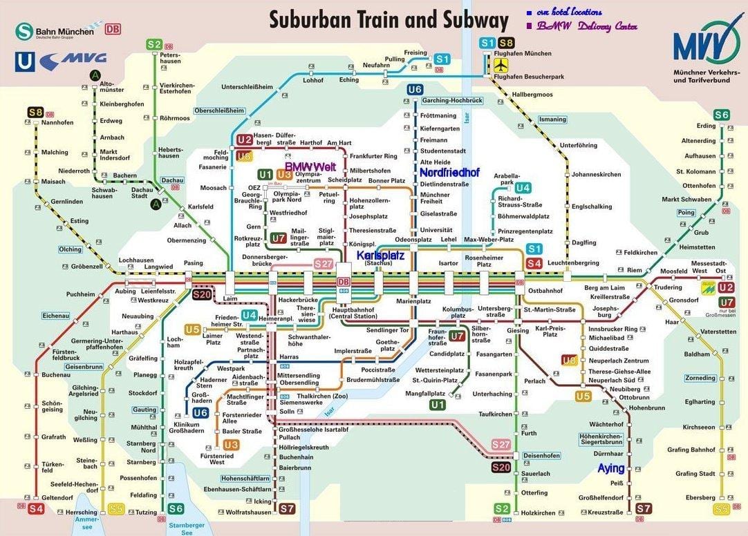 muenchen s bahn mapa