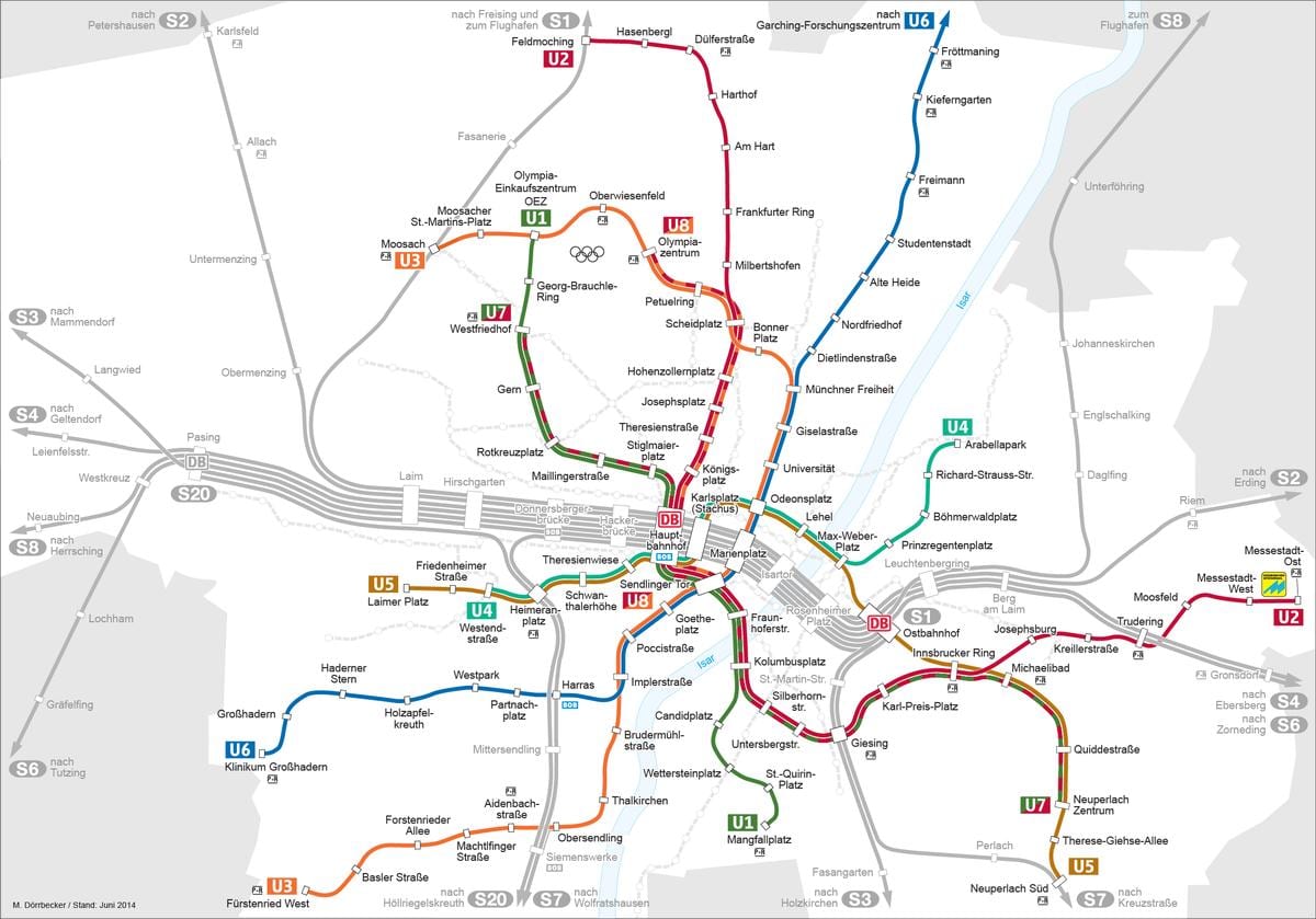 Mapa de múnic u2