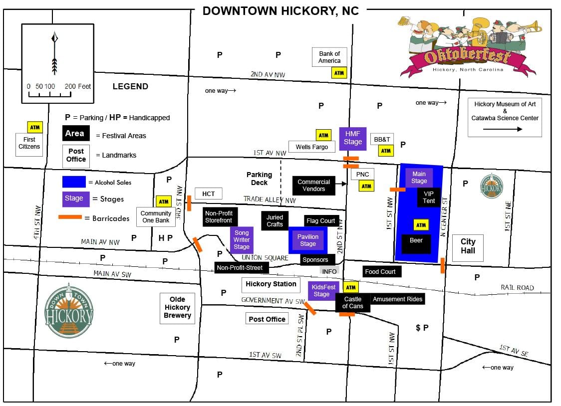 Mapa da oktoberfest de múnic