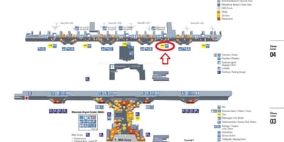 Mapa de múnic airport terminal 1