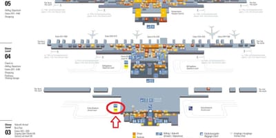 Mapa de múnic terminal 2 