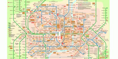 Múnic transporte público mapa