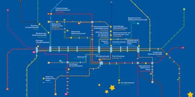 Mapa de múnic mercados de nadal
