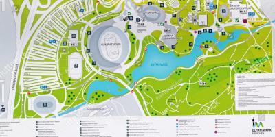Mapa de múnic olympic park