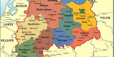 O Bayern de múnic mapa